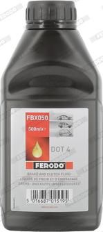 Ferodo FBX050 - Гальмівна рідина autozip.com.ua