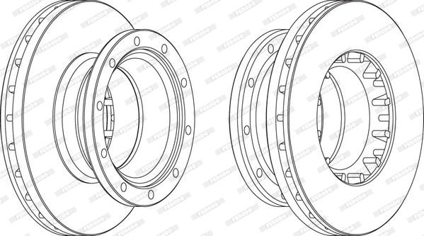 E.T.F. 19-7002 - Гальмівний диск autozip.com.ua