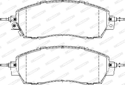 Ferodo FDB4963-D - Гальмівні колодки, дискові гальма autozip.com.ua