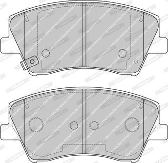 Ferodo FDB4916-D - Гальмівні колодки, дискові гальма autozip.com.ua