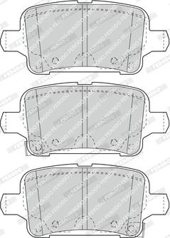 Ferodo FDB4938 - Гальмівні колодки, дискові гальма autozip.com.ua