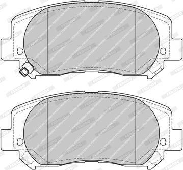 Ferodo FDB4928-D - Гальмівні колодки, дискові гальма autozip.com.ua