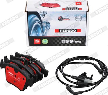 Ferodo FDB4927D-S - Гальмівні колодки, дискові гальма autozip.com.ua