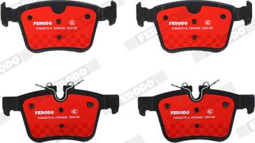 Ferodo FDB4927D-S - Гальмівні колодки, дискові гальма autozip.com.ua