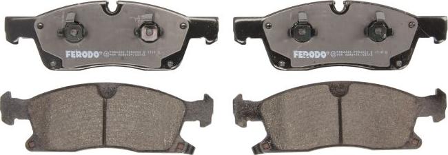 Ferodo FDB4403 - Гальмівні колодки, дискові гальма autozip.com.ua
