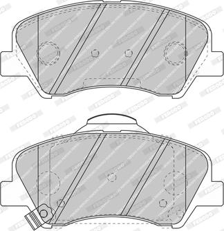 Ferodo FDB4437-D - Гальмівні колодки, дискові гальма autozip.com.ua