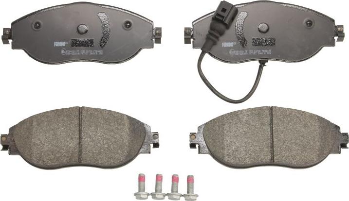 Ferodo FDB4425 - Гальмівні колодки, дискові гальма autozip.com.ua