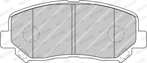 Ferodo FDB4683-D - Гальмівні колодки, дискові гальма autozip.com.ua