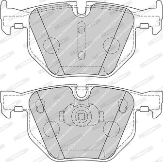 Ferodo FDB4067-D - Гальмівні колодки, дискові гальма autozip.com.ua