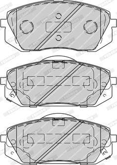 Ferodo FDB4194-D - Гальмівні колодки, дискові гальма autozip.com.ua