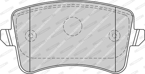 Ferodo FDB4190-OES - Гальмівні колодки, дискові гальма autozip.com.ua