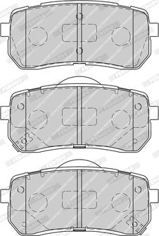 Ferodo FDB4114-D - Гальмівні колодки, дискові гальма autozip.com.ua