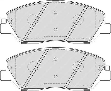 Koreastar KBPH-132 - Гальмівні колодки, дискові гальма autozip.com.ua