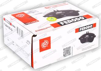 Ferodo FDB4183-D - Гальмівні колодки, дискові гальма autozip.com.ua