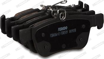 Ferodo FDB4864-D - Гальмівні колодки, дискові гальма autozip.com.ua