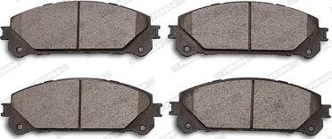 Ferodo FDB4354-D - Гальмівні колодки, дискові гальма autozip.com.ua