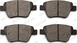 Ferodo FDB4316-D - Гальмівні колодки, дискові гальма autozip.com.ua