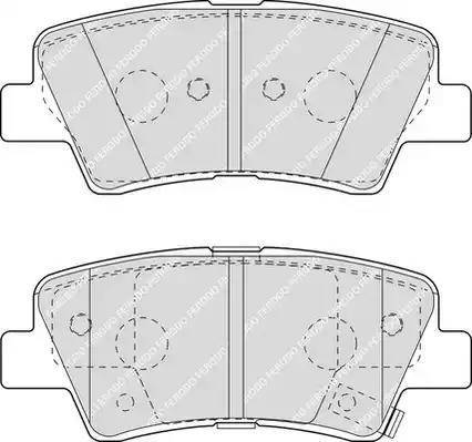 Alpha Brakes HKT-KA-313 - Гальмівні колодки, дискові гальма autozip.com.ua