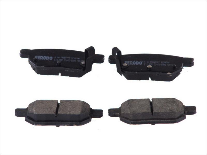Ferodo FDB4335 - Гальмівні колодки, дискові гальма autozip.com.ua