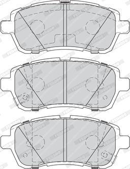 Ferodo FDB4279 - Гальмівні колодки, дискові гальма autozip.com.ua