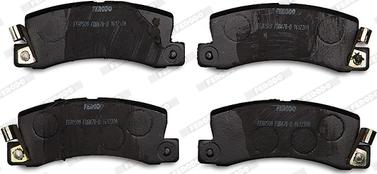 Ferodo FDB478-D - Гальмівні колодки, дискові гальма autozip.com.ua