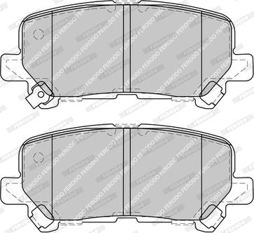 Ferodo FDB4774-D - Гальмівні колодки, дискові гальма autozip.com.ua