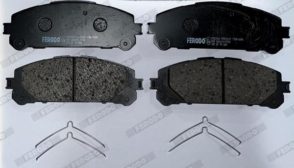Ferodo FDB5464 - Гальмівні колодки, дискові гальма autozip.com.ua