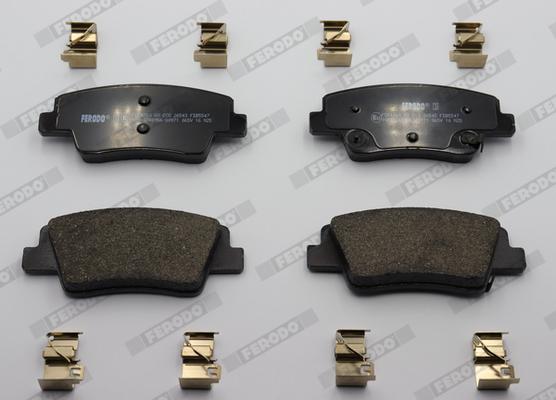 Ferodo FDB5547 - Гальмівні колодки, дискові гальма autozip.com.ua