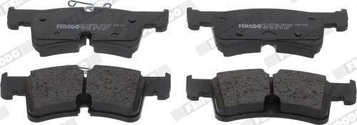 Ferodo FDB5556 - Гальмівні колодки, дискові гальма autozip.com.ua