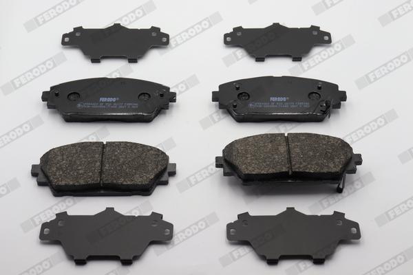 Ferodo FDB5346 - Гальмівні колодки, дискові гальма autozip.com.ua