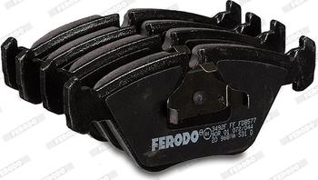 Ferodo FDB577 - Гальмівні колодки, дискові гальма autozip.com.ua