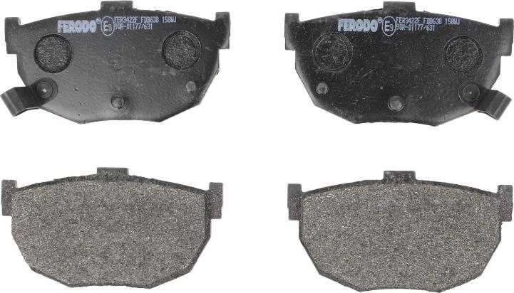 Ferodo FDB638 - Гальмівні колодки, дискові гальма autozip.com.ua