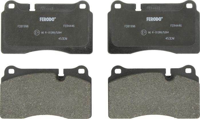 Ferodo FDB1996 - Гальмівні колодки, дискові гальма autozip.com.ua