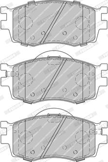 Ferodo FDB1955-D - Гальмівні колодки, дискові гальма autozip.com.ua