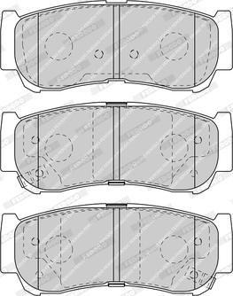 Ferodo FDB1910-D - Гальмівні колодки, дискові гальма autozip.com.ua