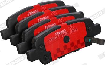 Ferodo FDB1693-S - Гальмівні колодки, дискові гальма autozip.com.ua