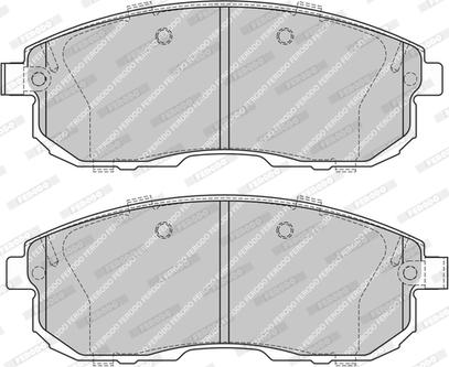 Ferodo FDB1692-D - Гальмівні колодки, дискові гальма autozip.com.ua