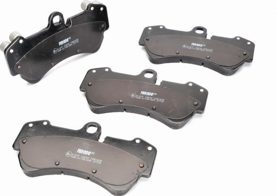 Ferodo FDB1625 - Гальмівні колодки, дискові гальма autozip.com.ua