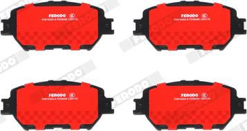 Ferodo FDB1620A-S - Гальмівні колодки, дискові гальма autozip.com.ua