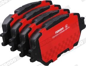 Ferodo FDB1620A-S - Гальмівні колодки, дискові гальма autozip.com.ua