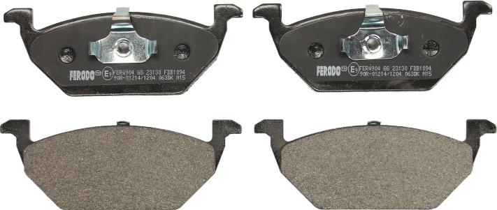 Ferodo FDB1094 - Гальмівні колодки, дискові гальма autozip.com.ua