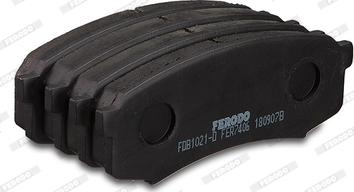 Ferodo FDB1021-D - Гальмівні колодки, дискові гальма autozip.com.ua
