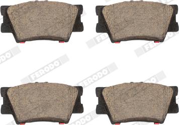 Ferodo FDB1892-S - Гальмівні колодки, дискові гальма autozip.com.ua