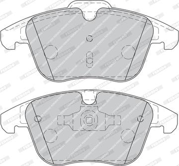 Ferodo FDB1897W - Гальмівні колодки, дискові гальма autozip.com.ua