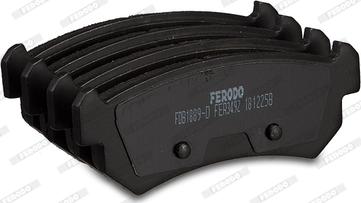 Ferodo FDB1889-D - Гальмівні колодки, дискові гальма autozip.com.ua