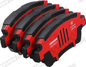Ferodo FDB1392A-S - Гальмівні колодки, дискові гальма autozip.com.ua