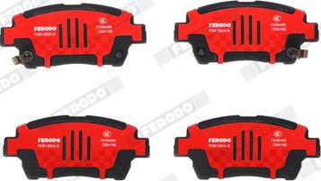 Ferodo FDB1392A-S - Гальмівні колодки, дискові гальма autozip.com.ua