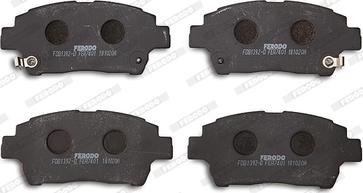 Ferodo FDB1392-D - Гальмівні колодки, дискові гальма autozip.com.ua
