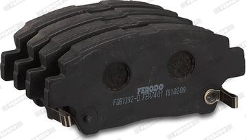 Ferodo FDB1392-D - Гальмівні колодки, дискові гальма autozip.com.ua
