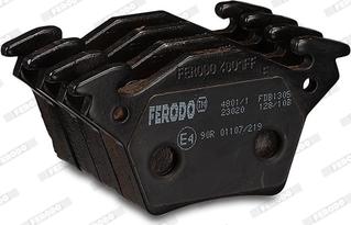 Ferodo FDB1305 - Гальмівні колодки, дискові гальма autozip.com.ua